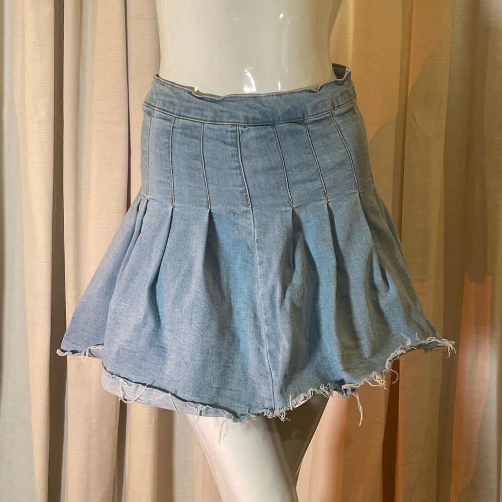 Mini Denim Skirt